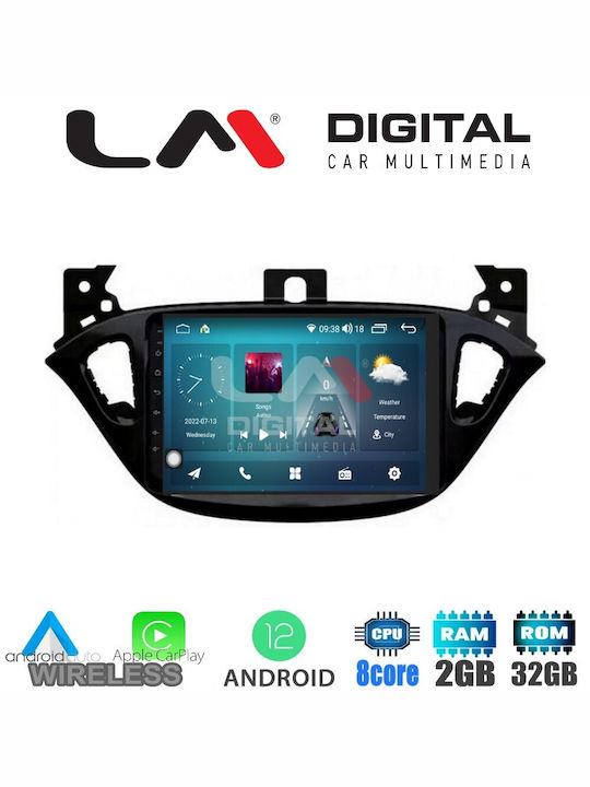LM Digital Car Audio System for Opel Corsa / Adam 2015 - 2018 (Bluetooth/USB/WiFi/GPS/Apple-Carplay/Android-Auto) with Touch Screen 10"