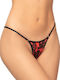 Γυναικείο String Black / Red