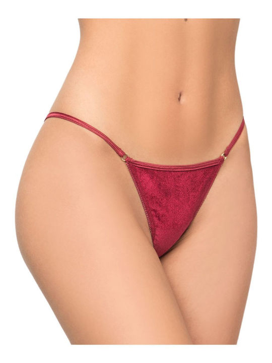 Milena by Paris Women's String Burgundy