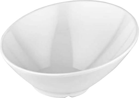 Cok Spain Σαλατιέρα Μελαμίνης Λευκή 21x21x11cm 5τμχ