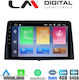 LM Digital Автомобилна Аудио Система (Блутут/USB/WiFi/GPS/Apple-Carplay/Android-Auto)