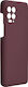 Techsuit Soft Edge Back Cover Silicon Plum Violet (Motorola Moto G100)