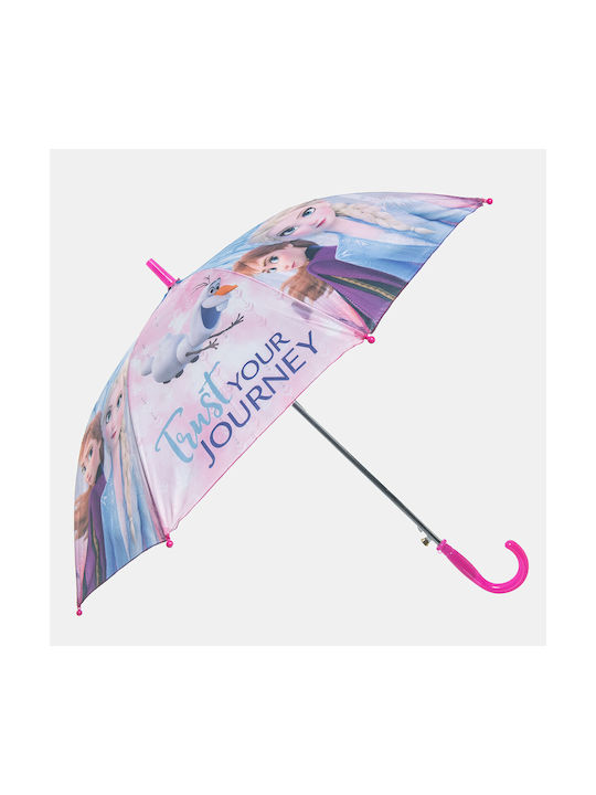 Alouette Kids Curved Handle Umbrella Fuchsia