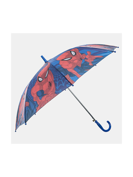 Alouette Kids Curved Handle Umbrella Blue