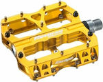 Reverse Components Escape Flat Bicycle Pedals Yellow