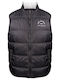 Ärmellos Jacke Puffer Schwarz