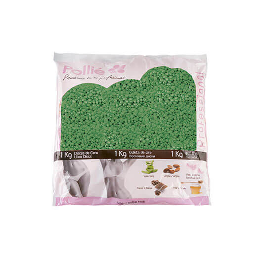 Eurostil Aloe Vera Ceară de Epilat Granule pentru Față & Corp Pollie Aloe Vera 1000gr