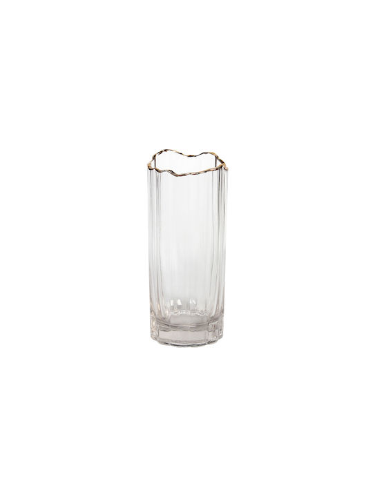 Keskor Glass Vase 10x10x24cm