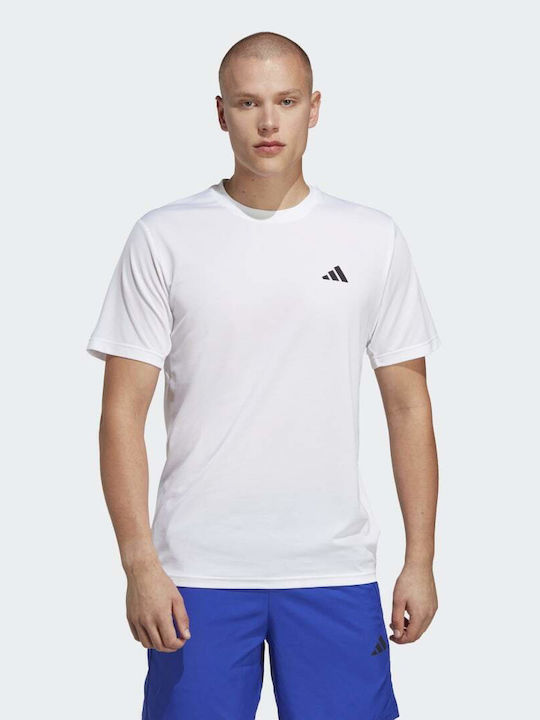 Adidas Train Essentials Herren Sport T-Shirt Kurzarm Weiß