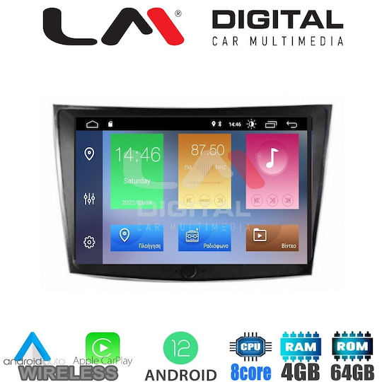 LM Digital Auto-Audiosystem für Ssangyong Tivoli Tivoli 2015 - 2019 (Bluetooth/USB/WiFi/GPS/Apple-Carplay/Android-Auto)