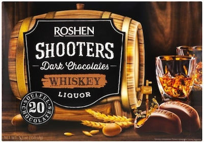 Roshen Chocolate Treats Whiskey 150gr 1pcs