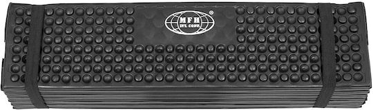 MFH Thermal Pad Foam Single Camping Sleeping Mat 180x58cm Thickness 1cm in Black color
