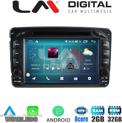 LM Digital Car-Audiosystem für Mercedes-Benz C Klasse / CL Klasse 1999 - 2003 (Bluetooth/USB/WiFi/GPS) mit Touchscreen 9" LM R8171 GPS