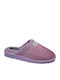 Winter Women's Slippers with Fur Pink
