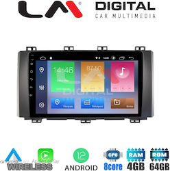 LM Digital Car-Audiosystem für Seat Ateca Ateca 2016 (Bluetooth/USB/WiFi/GPS/Apple-Carplay) mit Bildschirm 9"