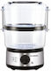 Hausberg Hausberg HB-1350 Food Steamer with 2 Steaming Decks 4.8lt