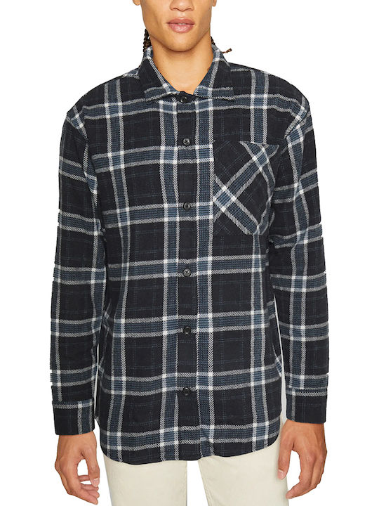 Jack & Jones Flanell Hemd Marineblau