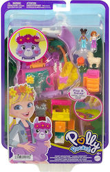 Mattel Jucărie Miniatură Camp Adventure Llama Polly Pocket pentru 4+ Ani (Diverse modele) 1 buc