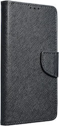 Forcell Fancy Book Δερματίνης Μαύρο (Huawei Nova 8iHonor 50 Lite)