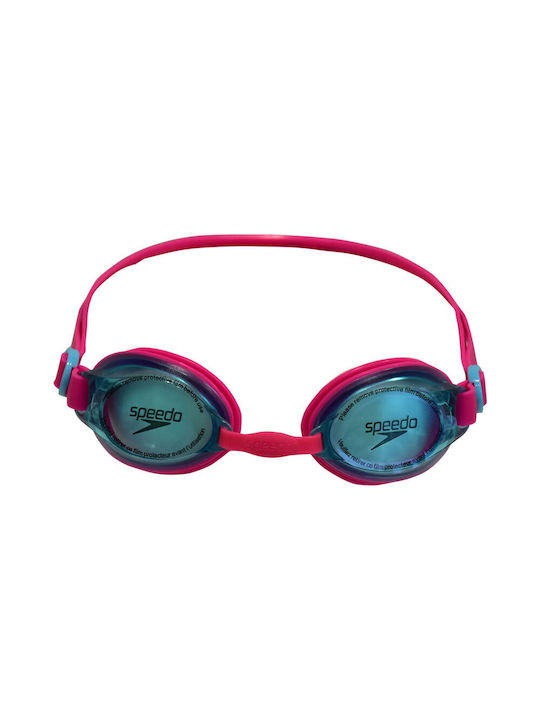 Speedo 09298-C103 Swimming Goggles Kids with Anti-Fog Lenses Pink 8-09298-C103