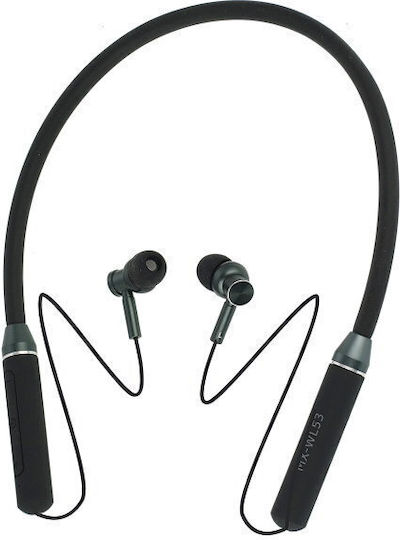Moxom MX-WL53 In ear Bluetooth хендсфри Слушалки Черен