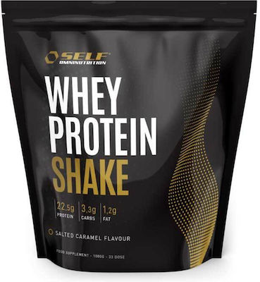 Self Omninutrition Whey Shake Whey Protein Gluten Free with Flavor Salted Caramel 1kg