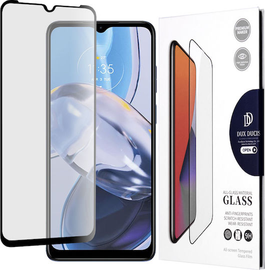 Dux Ducis Full Face Tempered Glass Black (Motorola Moto E22 / E22i)