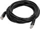 American DJ U/UTP Cat.5 Network Cable Ethernet 3m Black