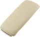NTY Zubehör für Mittelarmlehne Beige Armlehnenabdeckung Audi A6 C5 1997-2005 in Weiß Farbe EZC-AU-071