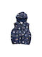 G&N Children's winter vest boy R160 Dark blue