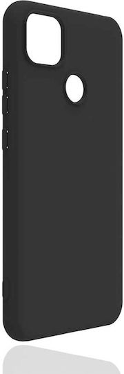 Nemo Matte Soft Umschlag Rückseite Silikon Schwarz (Redmi 9C)