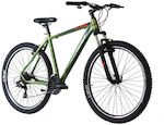 Carrera M9 2000 VB 29" 2023 Πράσινο Mountain Bike με 21 Ταχύτητες