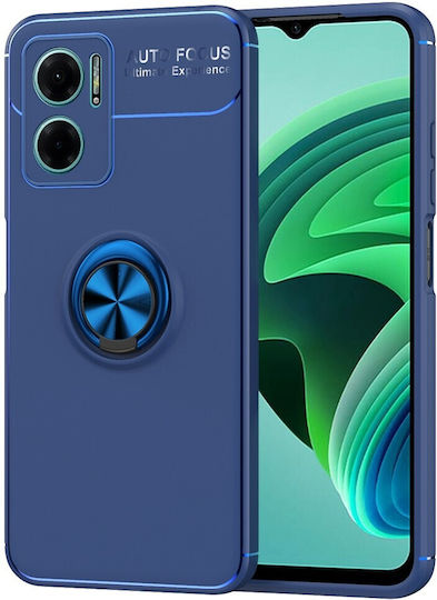 Kickstand Задна корица Силикон Магнитен Син (Redmi 10 5G)