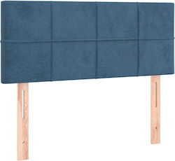 vidaXL Κεφαλάρι Υφασμάτινο Σκούρο Μπλε 80x78cm