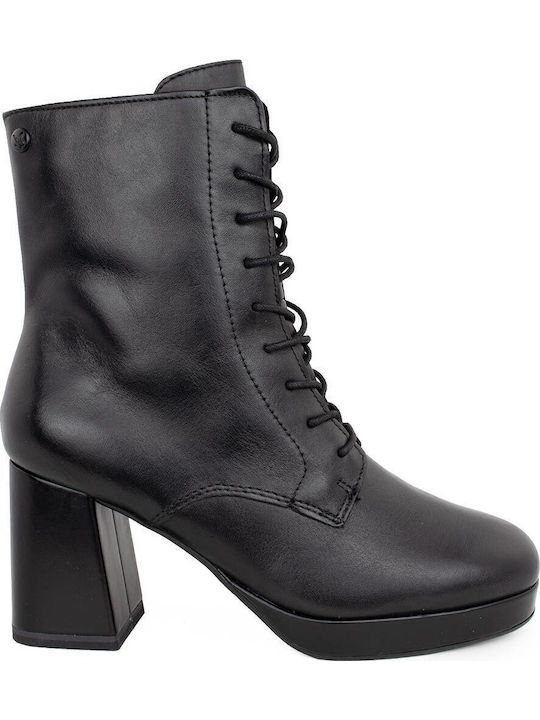 Caprice Ghete dama de piele Negru