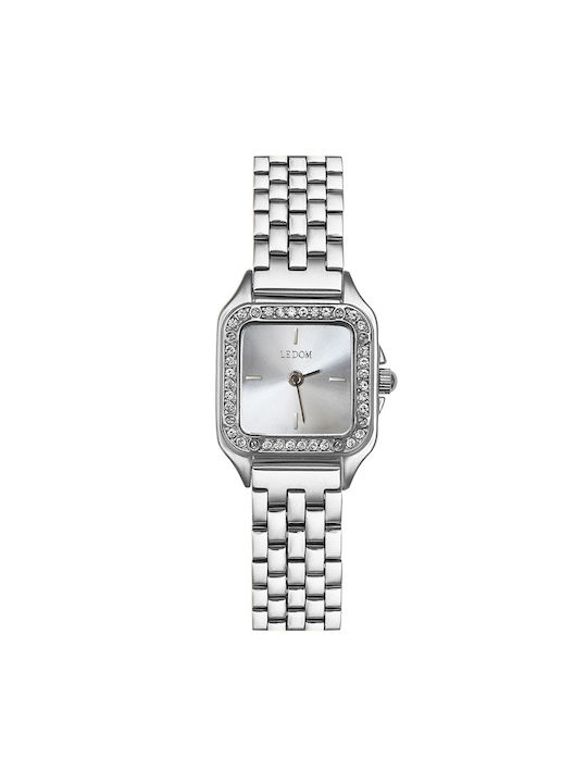 Le Dom Element Watch with Silver Metal Bracelet