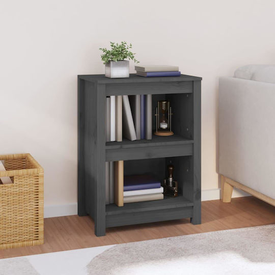 Bibliothek Grau 50x35x68cm