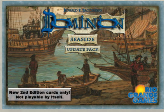 Game Expansion Dominion: Seaside – Update Pack for 2-4 Players 13+ Years Old (EN) Rio Grande Games