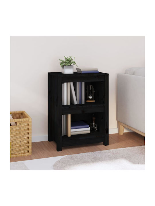 Bibliothek Schwarz 50x35x68cm