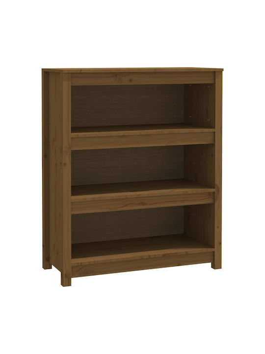 Bookcase Brown Honey 80x35x97cm