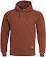 Pentagon Phaeton Hoodie Sweatshirt Maroon Red