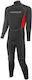 Aropec Full Diving Suit with Zip Red 1mm DS-5B137M-1MM-RD