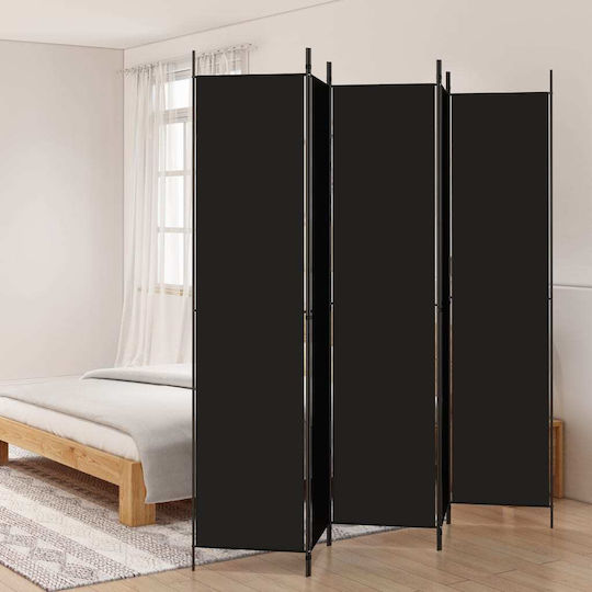 vidaXL Decorativ Paravan Tesatura cu 5 Panouri 250x220cm