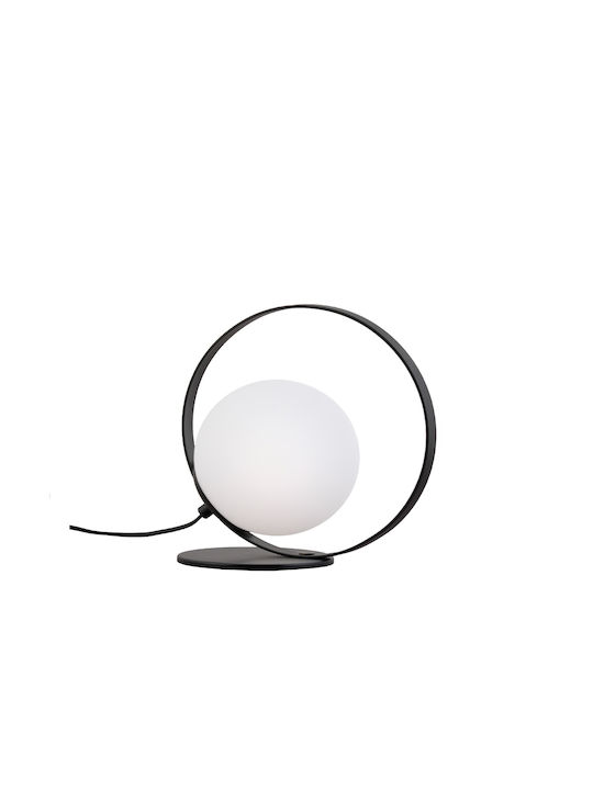 Viokef Tischlampe Dekorative Lampe mit Fassung für Lampe E14 Schwarz