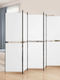 vidaXL Decorative Room Divider Fabric with 6 Panels 300x180cm