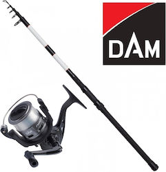 Dam Base-X Tele Pole for Casting 2.7m with Mechanism 50-100gr DM50270