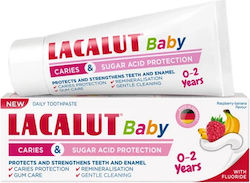 Lacalut Caries & Sugar Acid Protection Pastă De Dinți Pentru Bebeluși Aromă De Banane 55ml Lacalut Caries & Sugar Acid Protection Pastă De Dinți Pentru Bebeluși Aromă De Banane 55ml