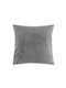 Sofa Cushion L-C Casual Velvet Gray 40x40cm