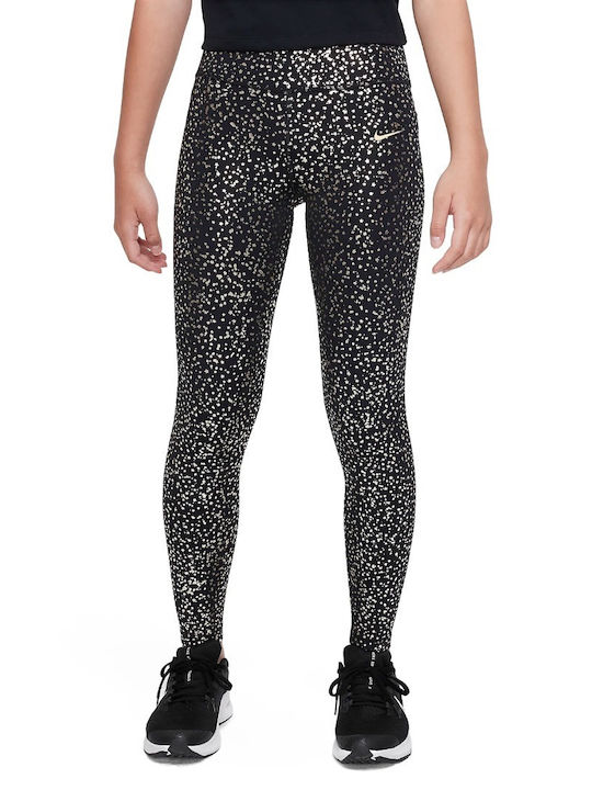 Kids Legging Sports Long Dri-Fit Black