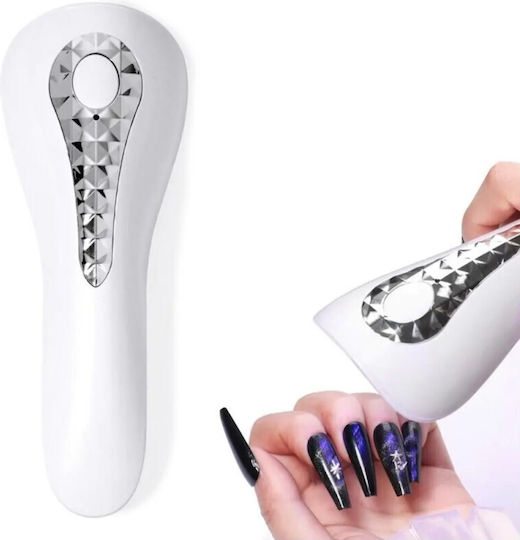YC01 Nail Polish Curing Lamp UV / LED Battery Operated 18W Silver